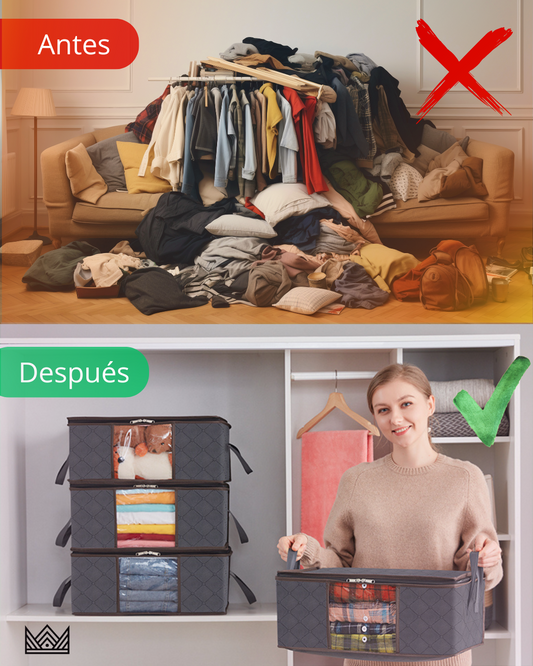 Organizador de ropa - Ahorra espacio ahora!