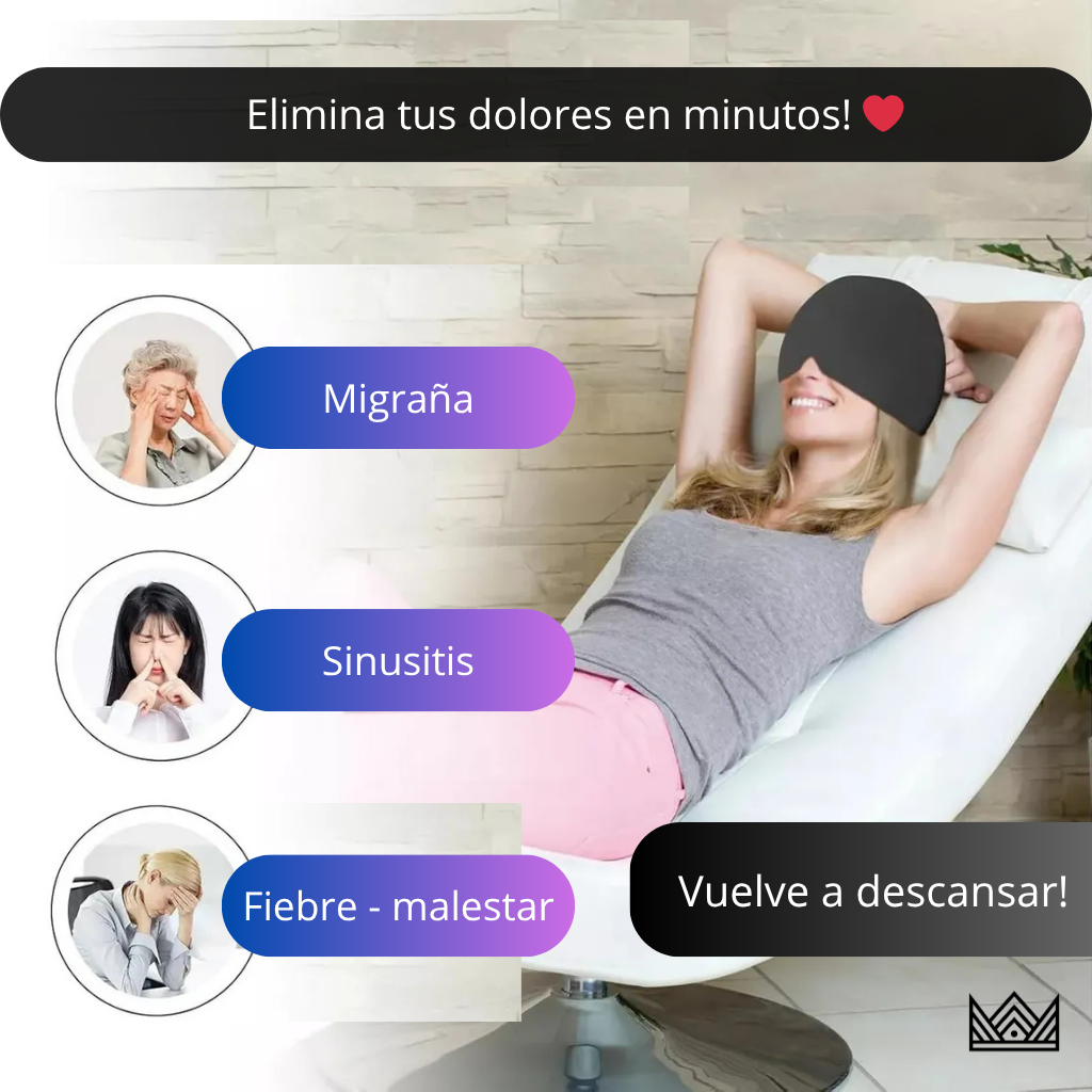 Gorro Anti-migraña: adiós dolor de cabeza!