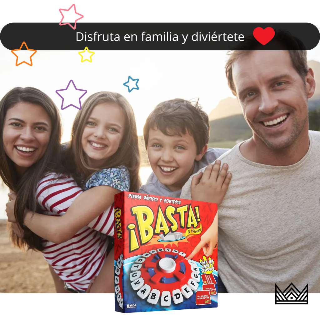 Juego De Mesa ¡Basta! Piensa Rápido
