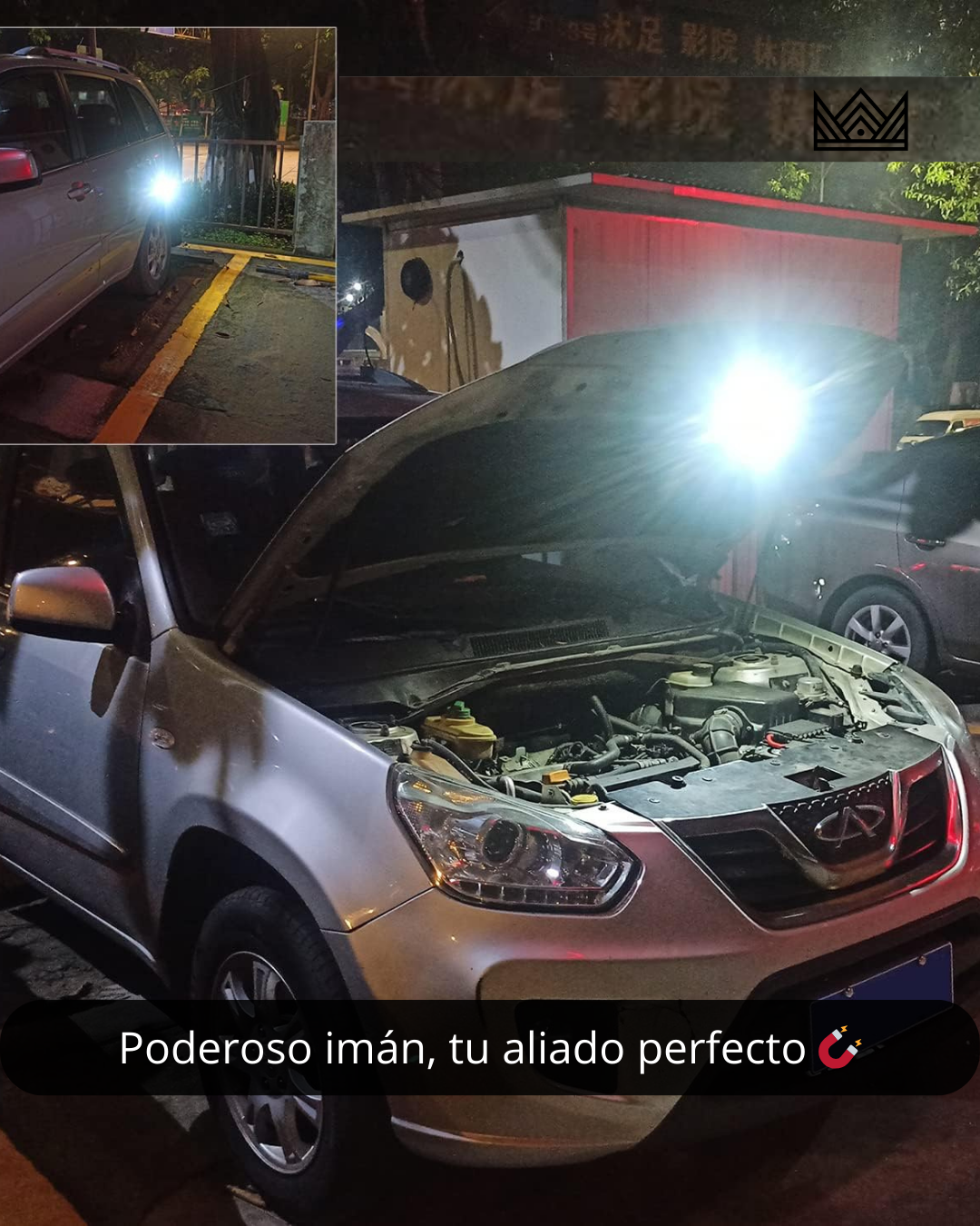 Súper linterna de Bolsillo – Luz Portátil 2x1