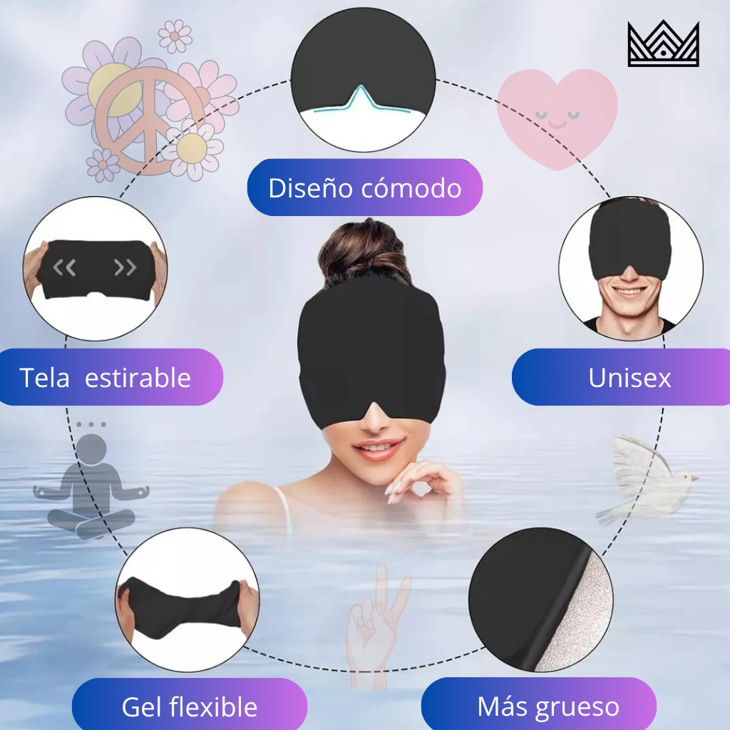 Gorro Anti-migraña: adiós dolor de cabeza!