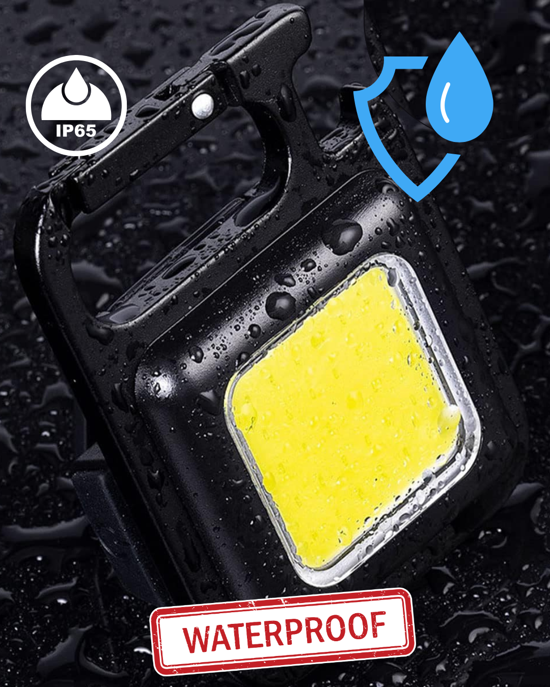 Súper linterna de Bolsillo – Luz Portátil 2x1
