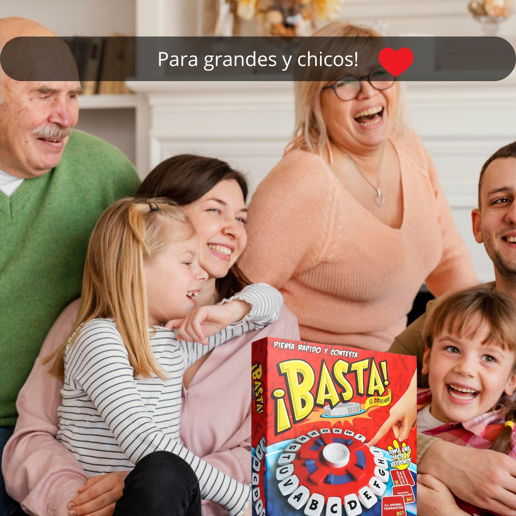 Juego De Mesa ¡Basta! Piensa Rápido